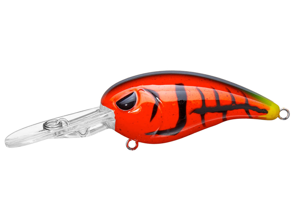 firetail fishing lures Head Hunter Firetail Craw Crankbait Large Avocado Craw