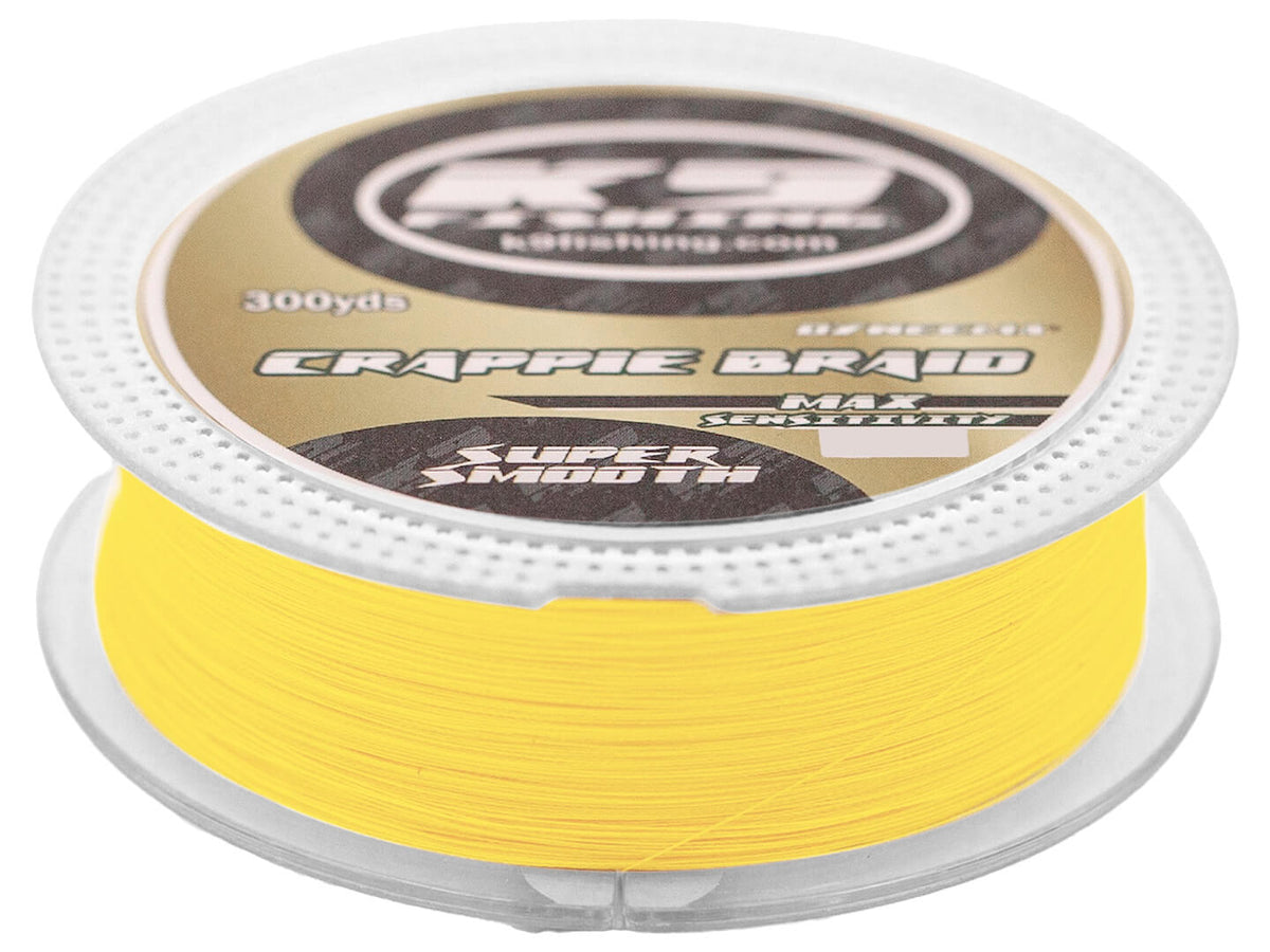 K9 Crappie Braid 5lb – Harpeth River Outfitters