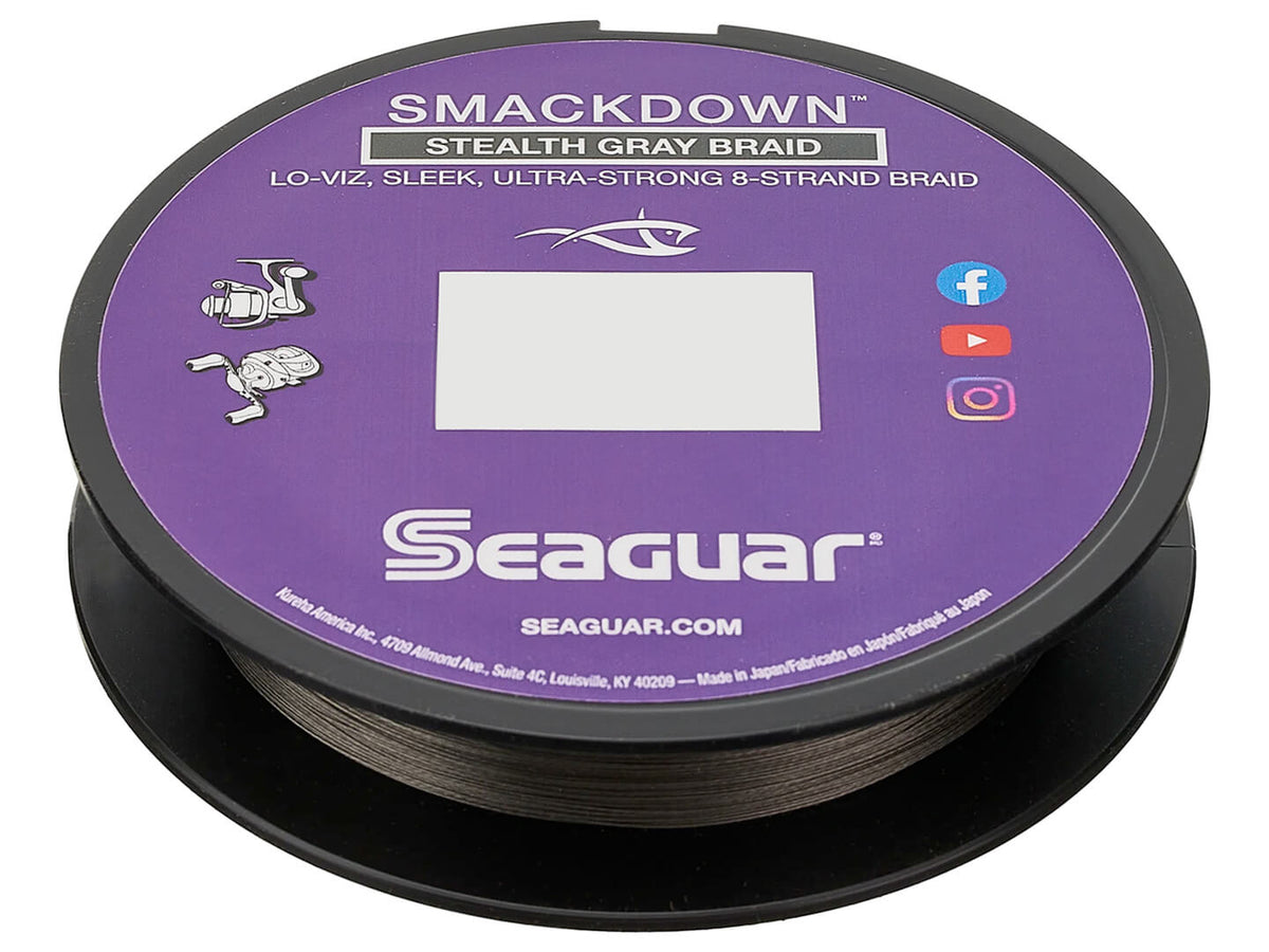 Seaguar Smackdown Braided Line Stealth Gray – Harpeth River Outfitters Seaguar Smackdown Braided Line Stealth Gray – Harpeth River Outfitters
