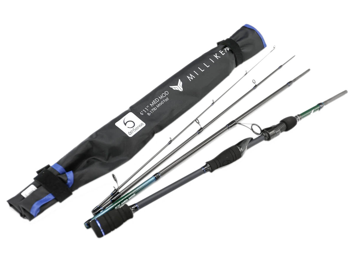 6th Sense Fishing Milliken Series Travel Spinning Rod – Harpeth River Outfitters 6th Sense Fishing Milliken Series Travel Spinning Rod – Harpeth River Outfitters