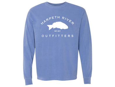 Harpeth River Outfitters Long Sleeve Banner T-Shirt Flo