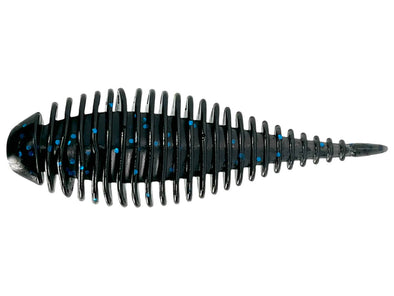 3 Brothers Baits Ghillie Grub Black Blue