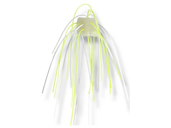 3 Brothers Baits Loaded Dice White Chartreuse