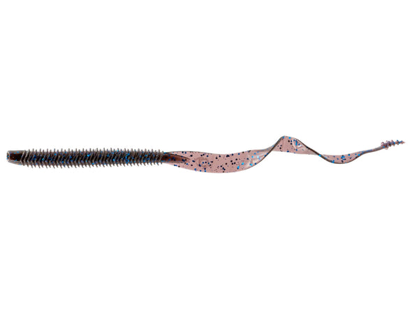 6th Sense Fishing Boosa Ribbon Tail Worm Plum Fleck