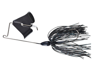 Accent Jacob Wheeler Finesse Buzzbait Black Blue Black Blade