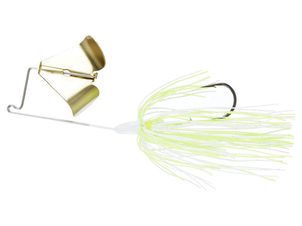 Accent Jacob Wheeler Finesse Buzzbait White Chartreuse Gold Blade