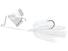 Accent Jacob Wheeler Finesse Buzzbait White Nickel Blade