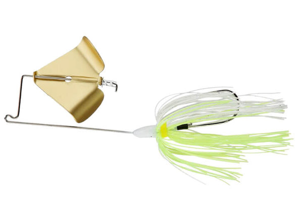 Accent Jacob Wheeler Original Buzzbait White Chartreuse Gold Blade