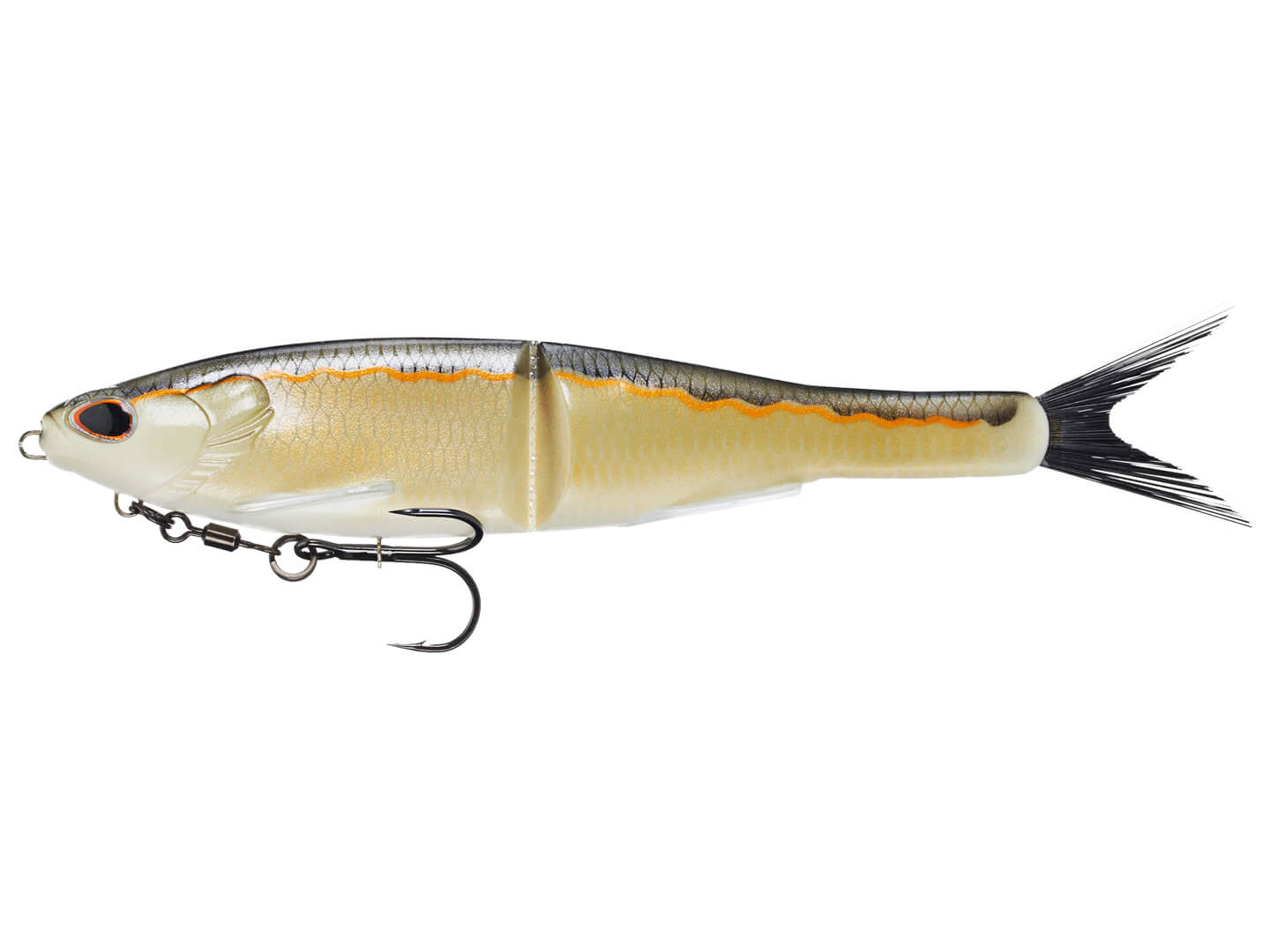 Berkley PowerBait Nessie Glide Bait, Golden Shiner, 9in