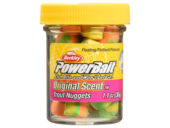 Berkley PowerBait Trout Nuggets Original Scent Rainbow