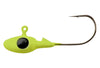 Bobby Garland Mo' Glo Jigheads Chartreuse Glo