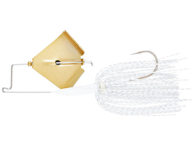 Boogerman Lures Buzzbait White Gold Blade
