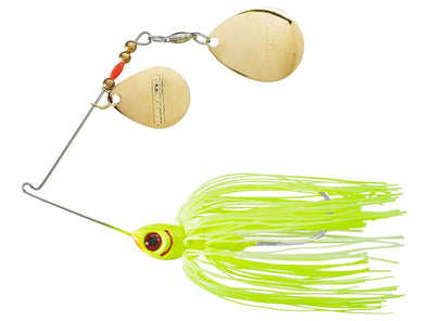 Booyah Blade Double Colorado Spinnerbait Chartreuse