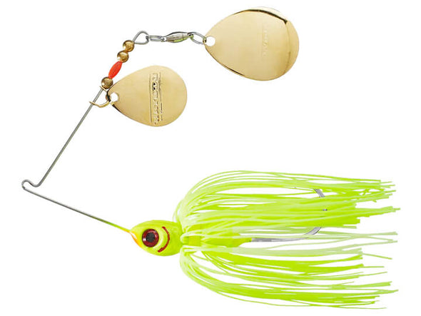 Booyah Blade Double Colorado Spinnerbait Chartreuse
