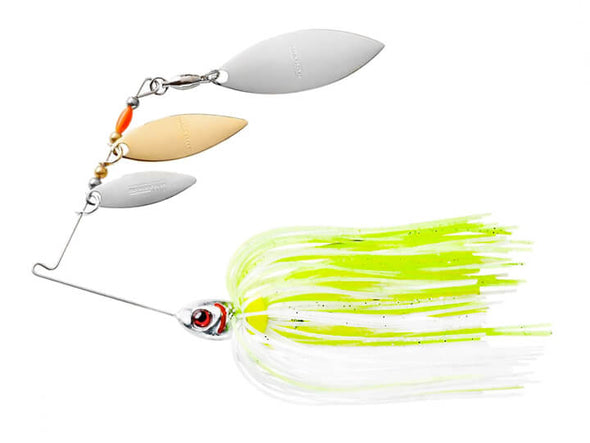 Booyah Mini Shad Silver Chartreuse