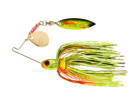 Booyah Pond Magic Spinnerbait Moss Back Craw