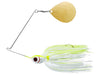 Booyah Blade Single Colorado Spinnerbait Chartreuse White