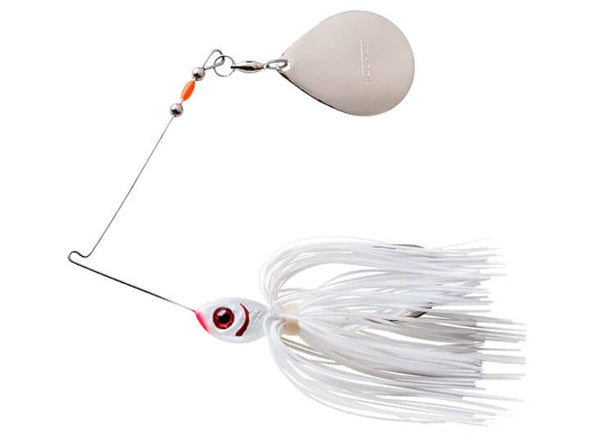 Booyah Blade Single Colorado Spinnerbaits Snow White