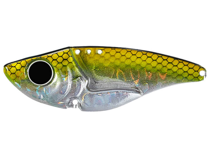 Damiki Vault Blade Bait 3/4 oz / Cyber Holo Gold