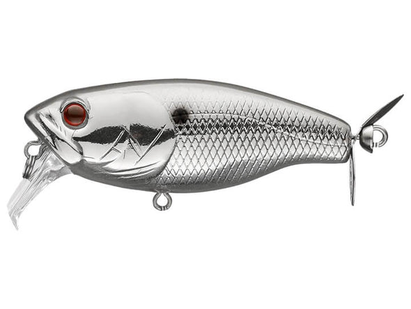 Deps Buzzjet Jr. Wakebait Chrome Black Back