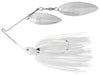 Dirty Jigs Compact Double Willow Spinnerbait White