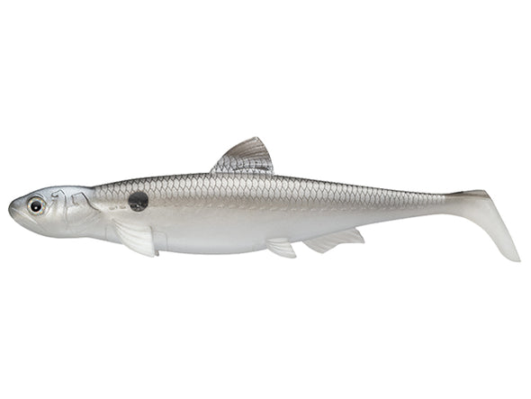 Evergreen Last Ace 140 Line Thru Swimbait Grey Ghost