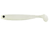 G-Ratt Baits Thin Swim Paddle Tail Swimbait Pearl White