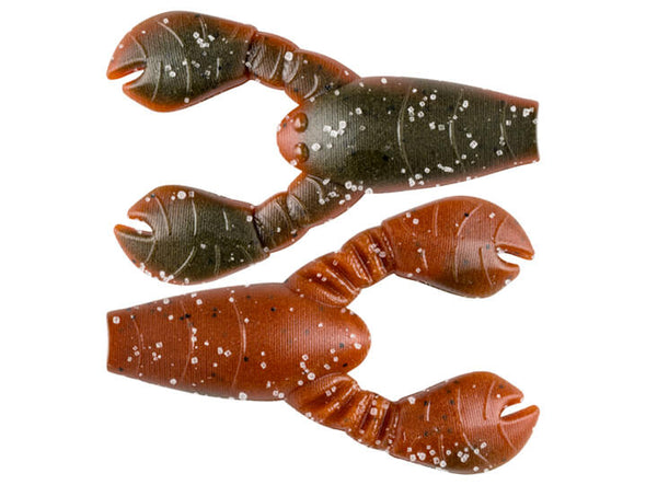 Great Lakes Finesse Snack Craw Green Pumpkin Orange Belly Floating
