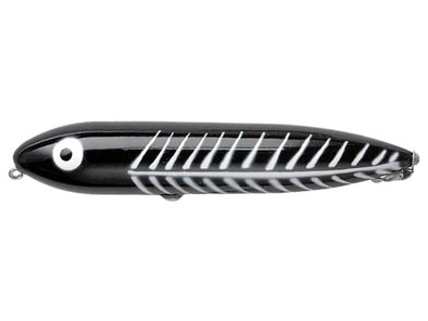 Heddon Zara Spook Walking Bait Black Shore Minnow