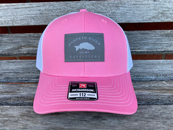 Harpeth River Outfitters Banner Logo Cap Pink