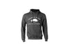 Harpeth River Outfitters Hooded Sweatshirt Charcoal White