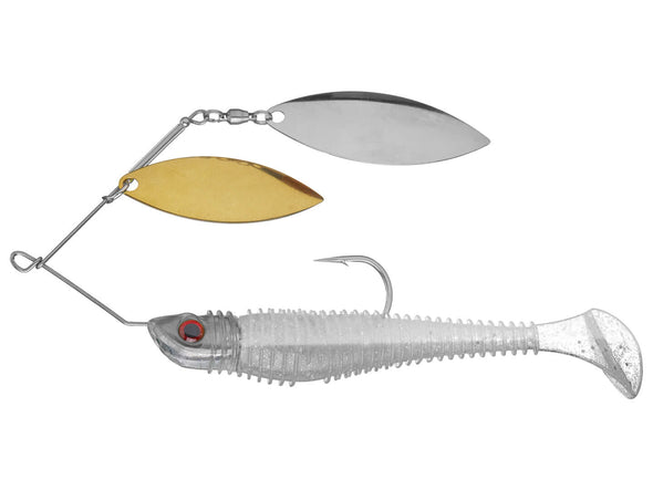 Jewel Baits Gem Blade Spinnerbait White