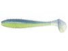Keitech Fat Swing Impact Electric Blue Chartreuse