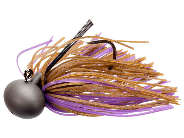 Keitech Model 2 Tungsten Football Jig Brown Purple