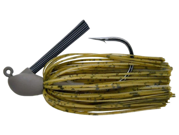 Keitech Model IV Tungsten Heavy Duty Jig Green Pumpkin Pepper
