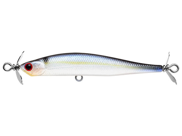 Lucky Craft Screw Pointer 80 Spybait Pearl Threadfin Shad