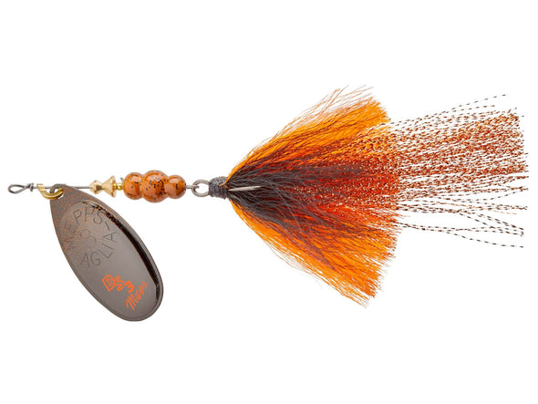 Mepps Bronze Slammer Inline Spinner Black Nickel Fire Craw