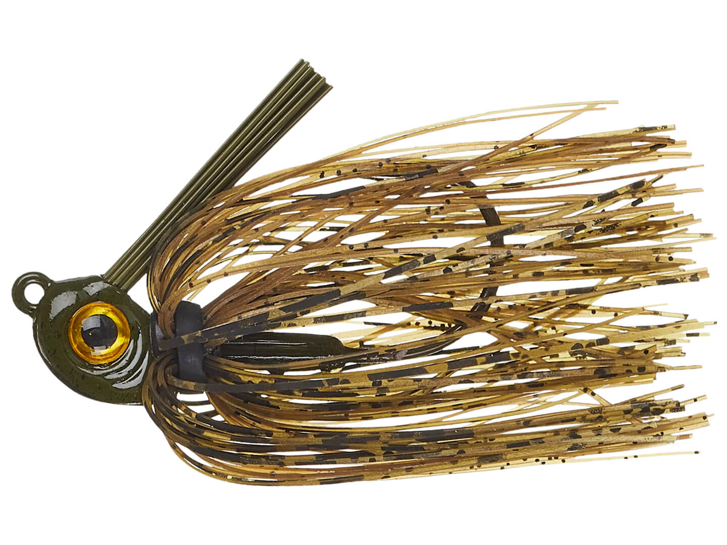 Missile Baits Ike's Mini Swim Jig - 5/16oz - Green Pumpkin