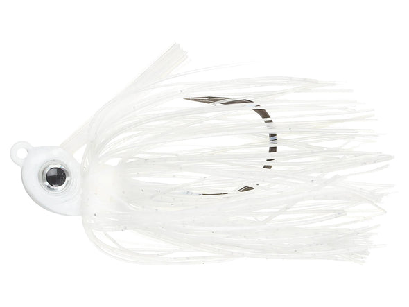 Missile Baits Ike's Mini Swim Jig Pearl White