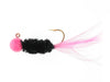 Mr. Crappie Slab Daddy Live Hair Jig Pink Tuxedo