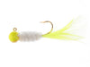 Mr. Crappie Slab Daddy Live Hair Jig Refrgerator White