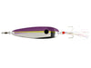 Nichols Lake Fork Flutter Spoon Purple Threadfin