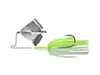 Picasso Rusty Squeaker Buzzbait Chartreuse White Hologram Nickel Blade