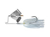 Picasso Rusty Squeaker Buzzbait White Pearl Hologram Nickel Blade