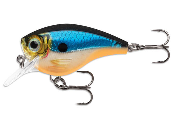 Rapala BX Brat 3 Squarebill Crankbait Blue Ghost