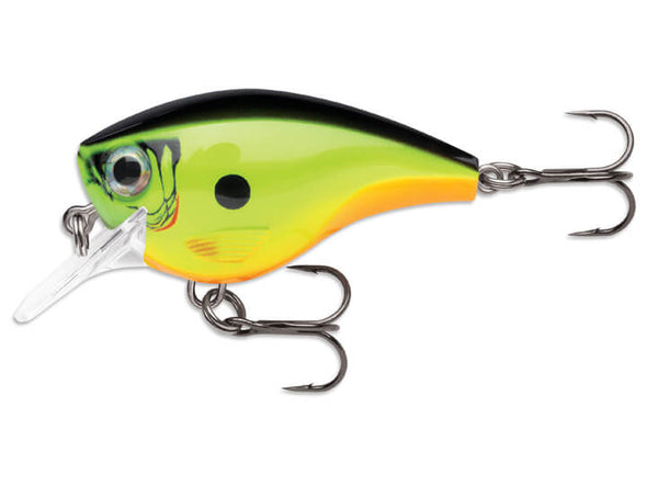 Rapala BX Brat 3 Squarebill Crankbait Chartreuse Shad