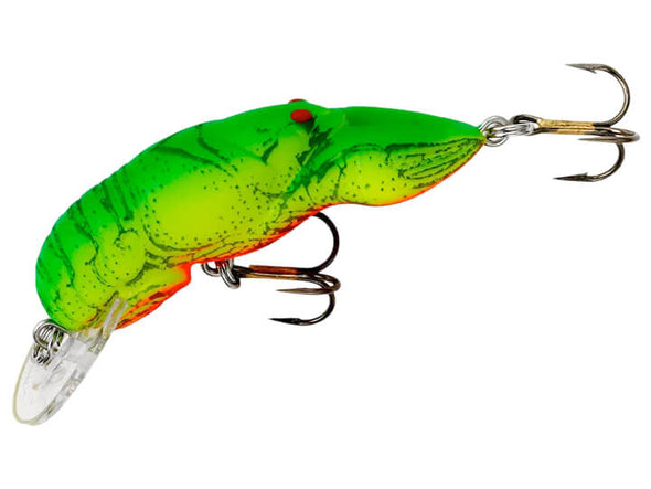 Rebel Teeny Wee Crawfish Chartreuse Green Back