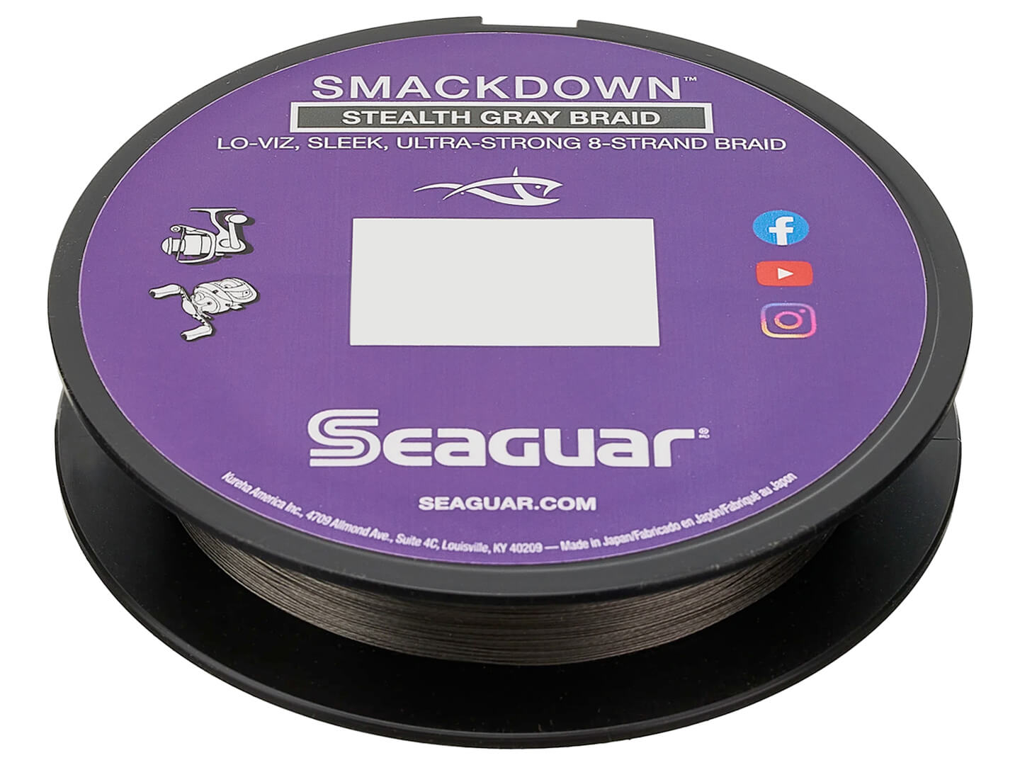 Seaguar Smackdown Braid Stealth Gray / 30lb