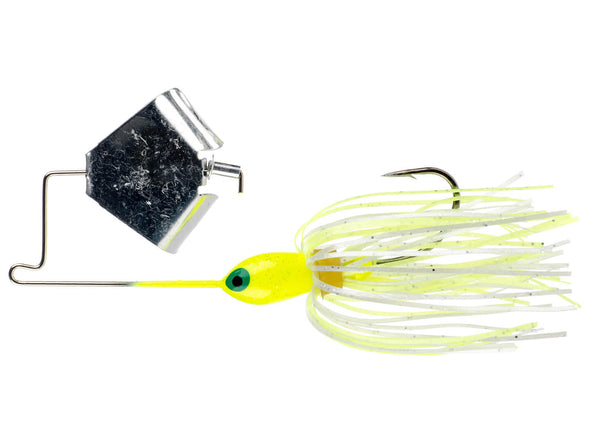 Strike King Mini Pro Buzz Chartreuse White