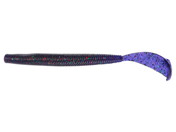 Strike King Rage Cut-R Worm Junebug Red